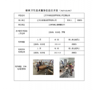 江苏丰硕酒店家具有限公司定期检测　